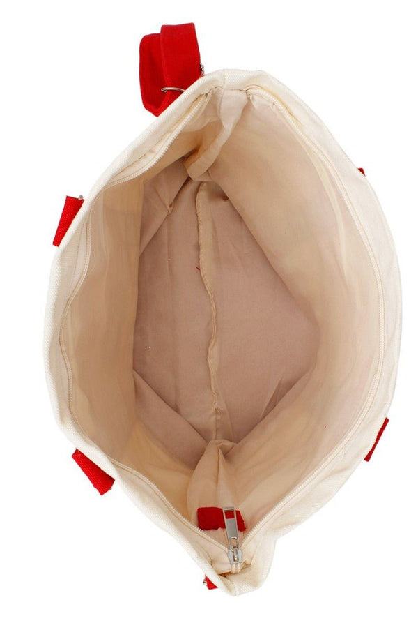 Embroidered DST Sorority Canvas Tote - KIOKO