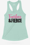 Fearless & Fierce Racerback Tank - KIOKO