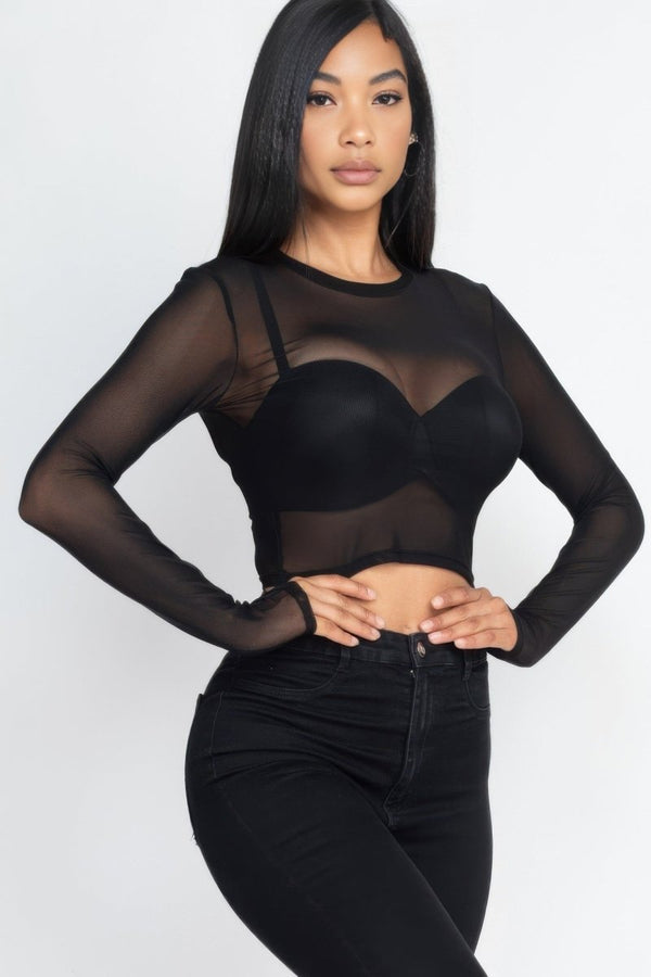 Fearlessly On Point Crop Top - KIOKO