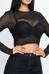 Fearlessly On Point Crop Top - KIOKO