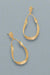 Galene Twisted Hoop Earrings - KIOKO