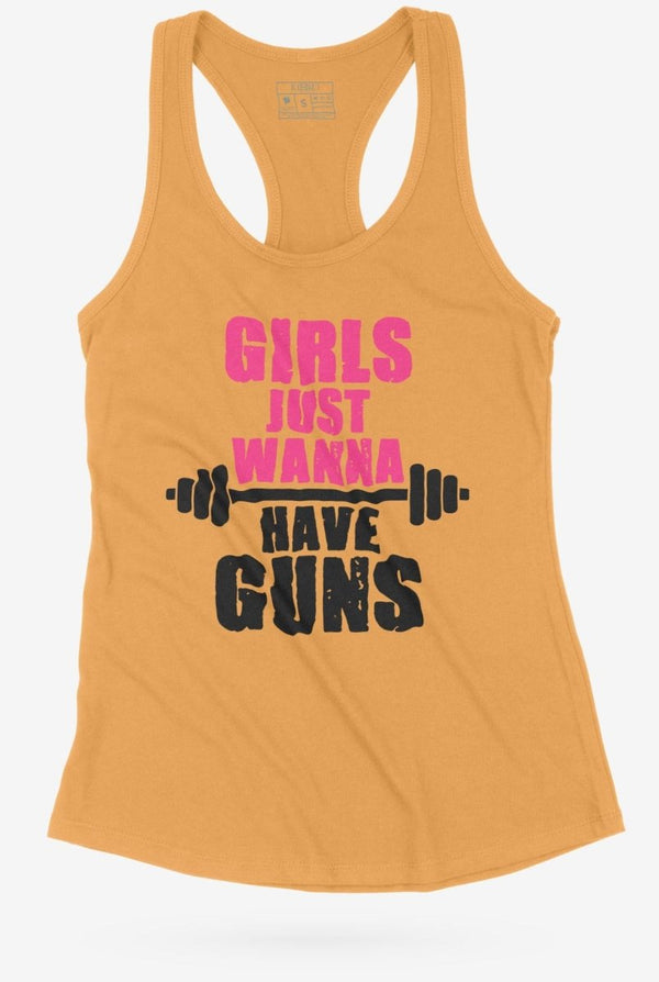 Girls Have Gunz Racerback Tank - KIOKO