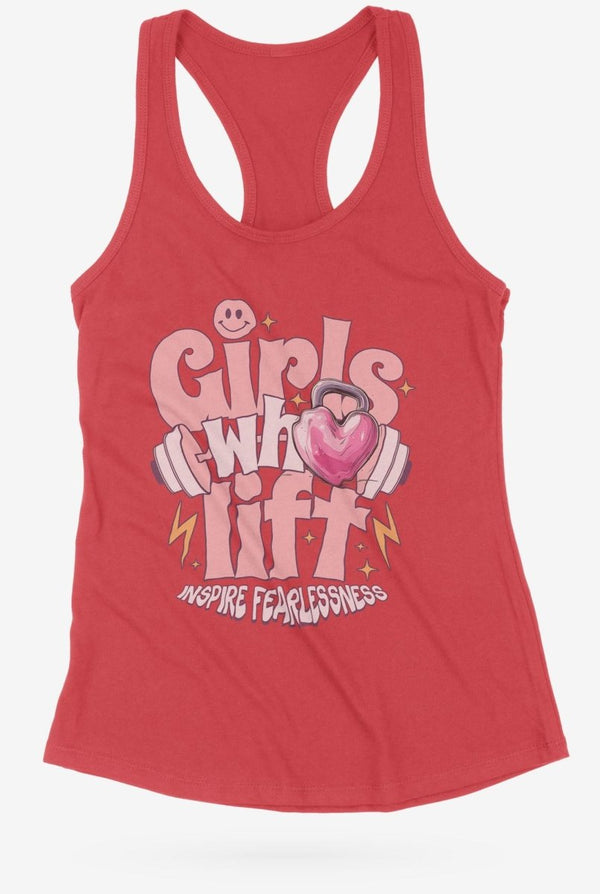 Girls Who Lift Racerback Tank - KIOKO