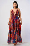 Glo Comes Natural Bohemian Maxi Dress - KIOKO