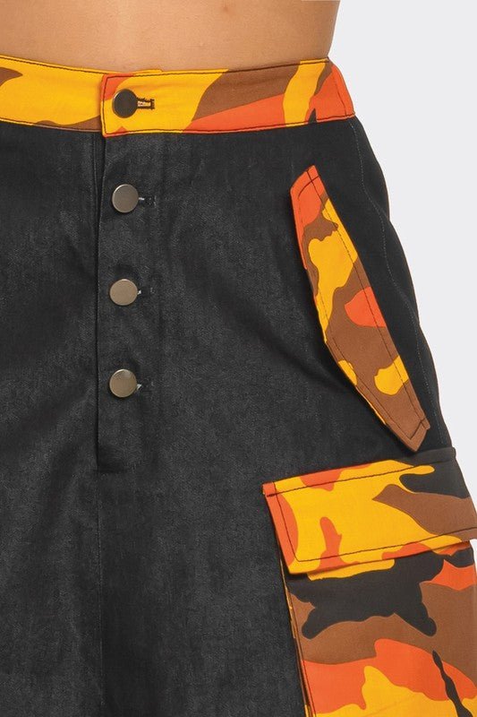 Glow Ain't Free Cargo Pants - KIOKO