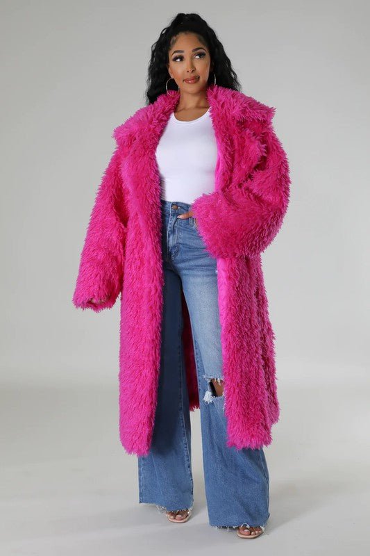 Goddess Mode Fur Jacket - KIOKO