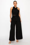 Gotham Drip Palazzo Pants Set - KIOKO