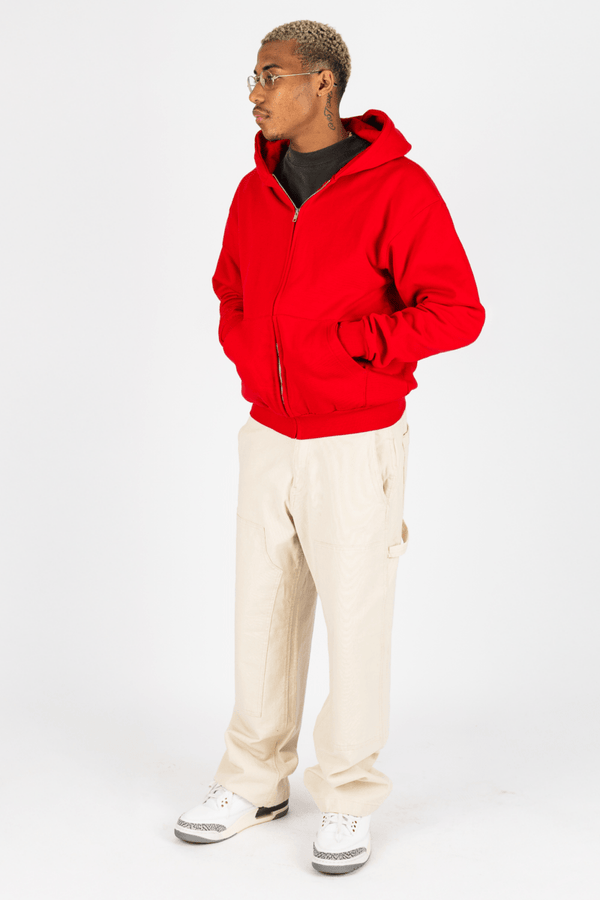 Greenhouse Heavyweight Boyfriend Zip Up - KIOKO