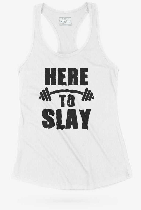 Here To Slay Racerback Tank - KIOKO