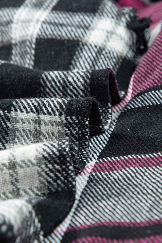 Hivera Colorblock Shacket - KIOKO