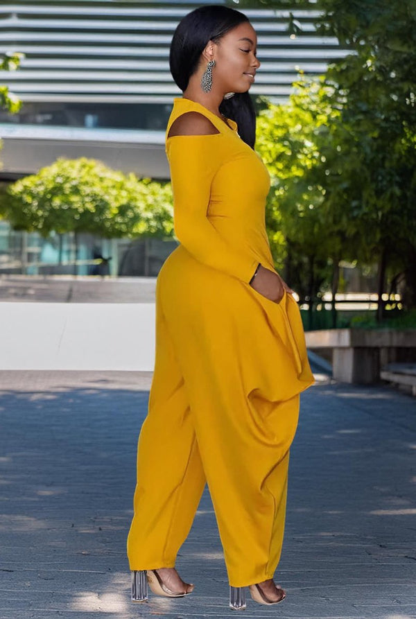 Hollywood Glow Jumpsuit - KIOKO