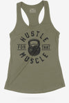 Hustle Muscle Racerback Tank - KIOKO