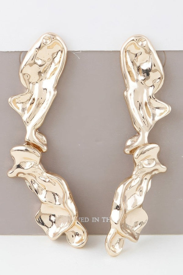 Hustleaux Stud Earrings - KIOKO