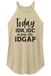 IDGAF Rocker Tank - KIOKO