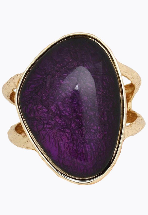 Indigo Rush Hammered Cuff Bracelet - KIOKO