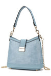 Jersey Shore Vegan Leather Shoulder Bag - KIOKO