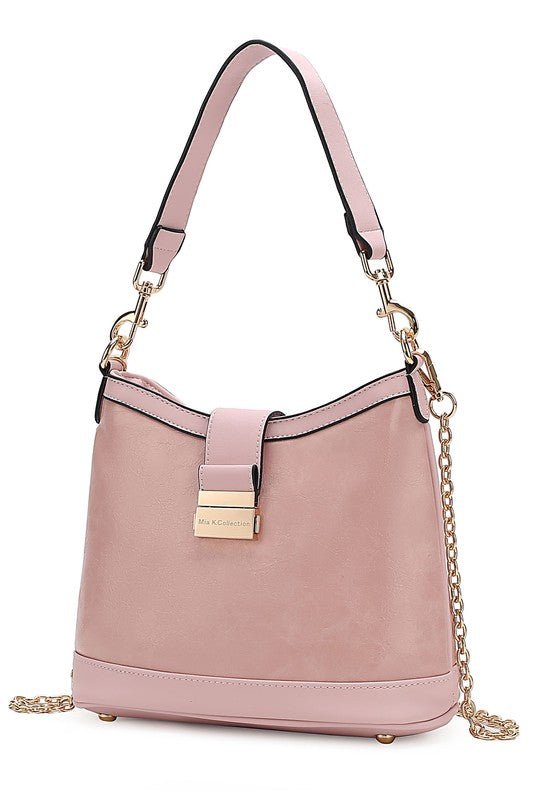 Jersey Shore Vegan Leather Shoulder Bag - KIOKO