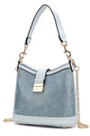 Jersey Shore Vegan Leather Shoulder Bag - KIOKO
