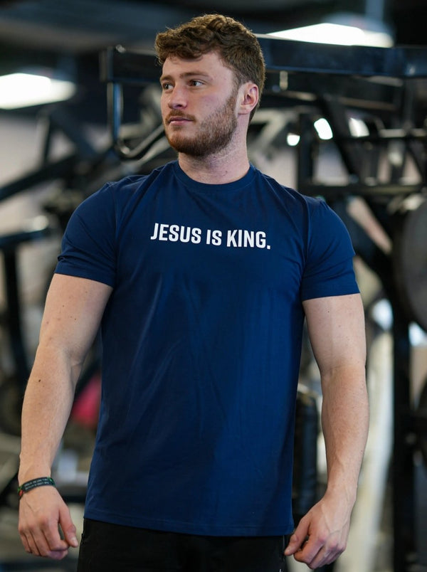 Jesus is King Performance Tee - KIOKO