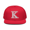 Kappa Fraternity Snapback Hat - KIOKO
