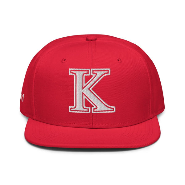 Kappa Fraternity Snapback Hat - KIOKO