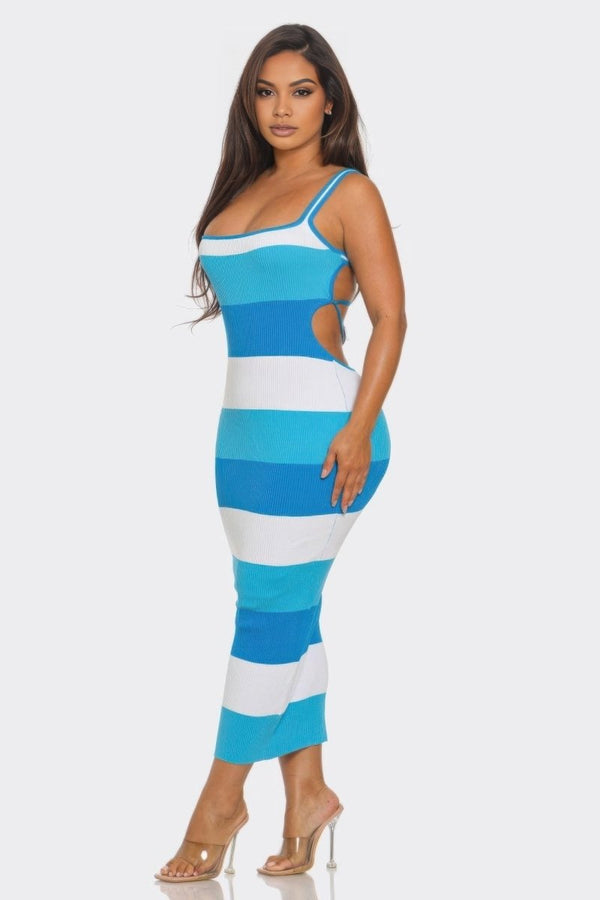 Karmageddon Knit Midi Dress - KIOKO