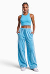 Mauved Up Acid Wash French Terry Joggers - KIOKO