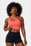 Cold Shoulder Crop Top - KIOKO