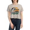 Gone Fishin Flowy Crop Top - KIOKO