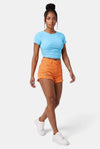 Hug Me Tight Runched Bodycon Crop Top - KIOKO