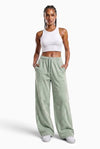 Mauved Up Acid Wash French Terry Joggers - KIOKO