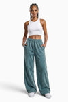 Mauved Up Acid Wash French Terry Joggers - KIOKO