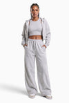 Mauved Up Acid Wash French Terry Joggers