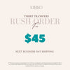 Rush Order Fee Transfers - KIOKO