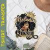 Melanin Queen T-Shirt Transfer - KIOKO
