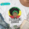 I Am Black History T-Shirt Transfer - KIOKO