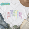 Never Stop The Hustle T-Shirt Transfer - KIOKO