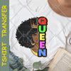 Queen Half Face T-Shirt Transfer - KIOKO