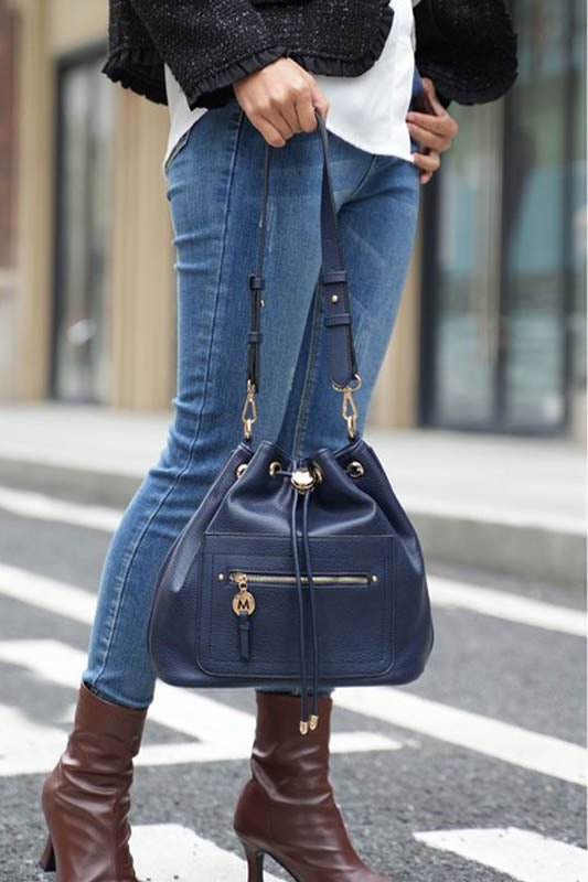 Larissa Bucket Handbag with Wallet - KIOKO