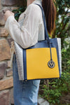 Leah Color - Block Tote - KIOKO