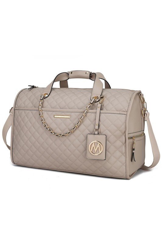 Lexie Vegan Leather Duffle - KIOKO