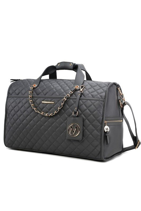 Lexie Vegan Leather Duffle - KIOKO