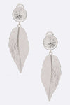 Light As A Feather Clip On Earrings - KIOKO