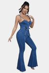 Luxe To Love Denim Jumpsuit - KIOKO