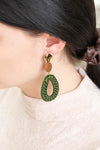 Lyric Wicker Drop Earrings - KIOKO