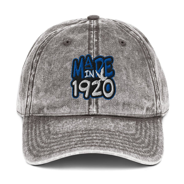 Made In 1920 Vintage Acid Wash Cap - KIOKO