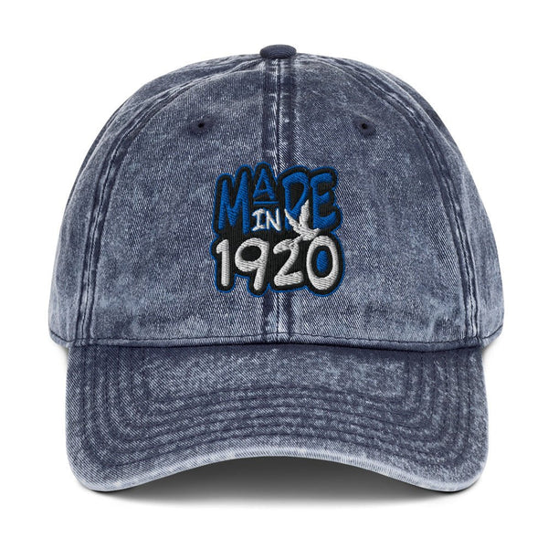 Made In 1920 Vintage Acid Wash Cap - KIOKO