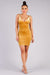 Majesty, Satin Bodycon Dress - KIOKO
