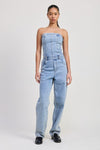 Make Me Wanna Denim Jumpsuit - KIOKO