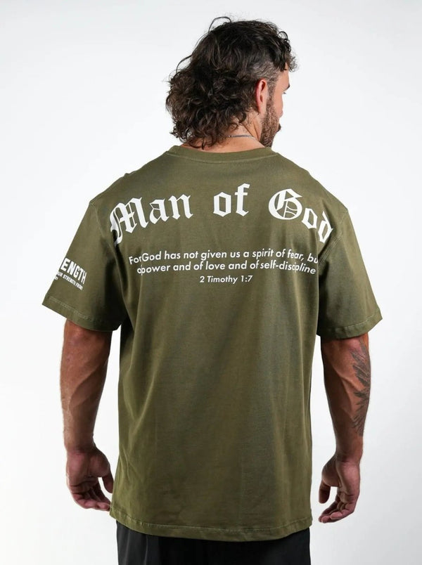 Man of God Oversized Tee - KIOKO